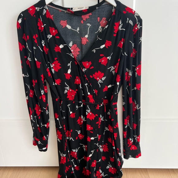 Mango Floral Mini Dress - Picture 9 of 10